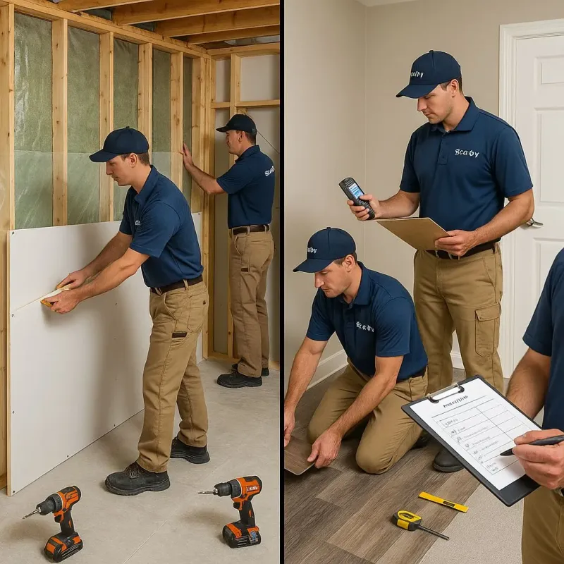 Repairs and Reconstruction process in Columbia, CA