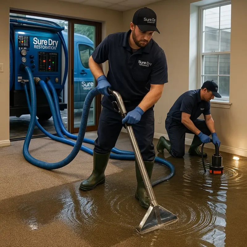 Water Extraction and Removal process in Columbia, CA
